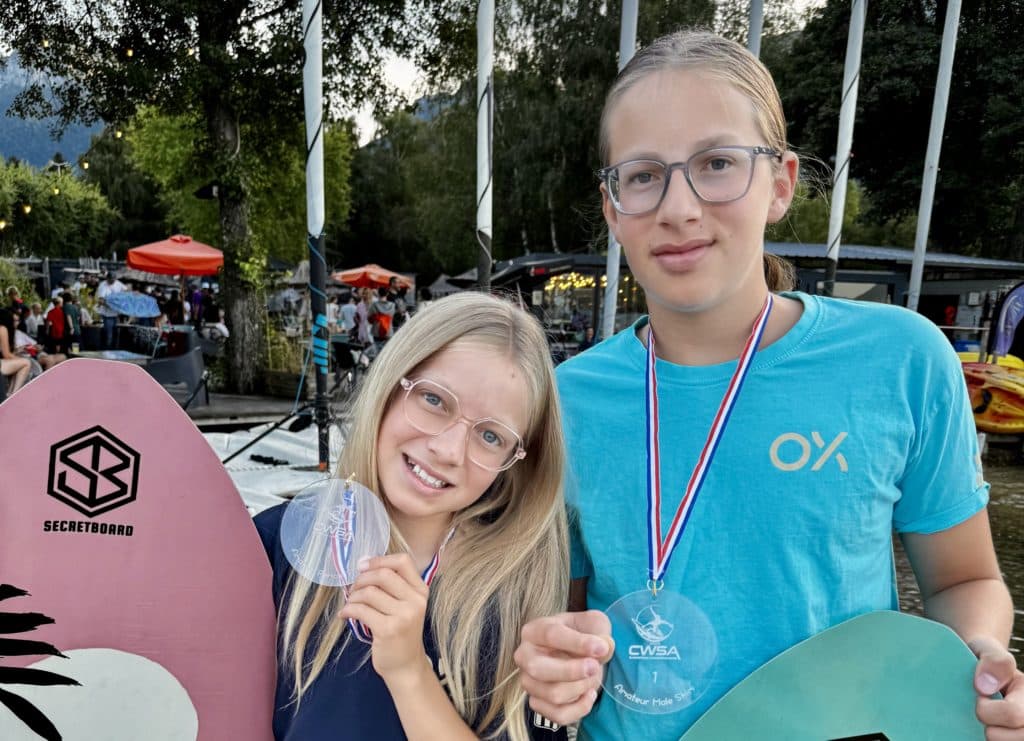 Abygaelle et Mathieu Perren champions d'Europe amateurs en famille