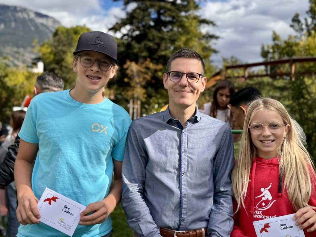 Mathieu et Abygaelle Perren aux mérites sportifs Noble-Contrée 2025