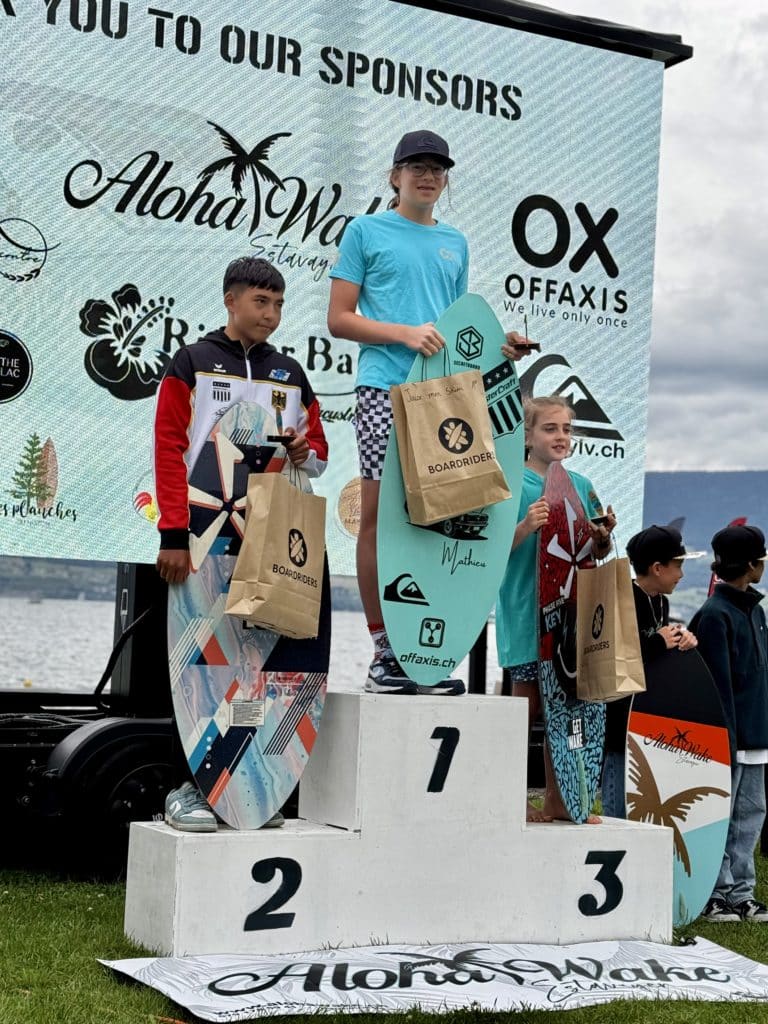Wakesurf swiss tour 2025 #3 Mathieu Perren winner